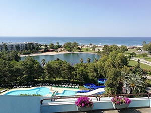 Вид из отеля Aska Side Grand Prestige в Титрейенгёль