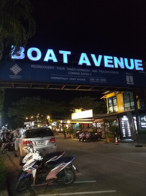 Boat Avenue Phuket Thailand