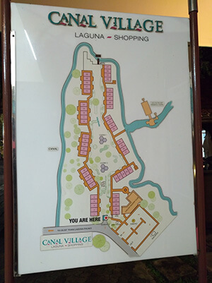 Canal Village карта территории